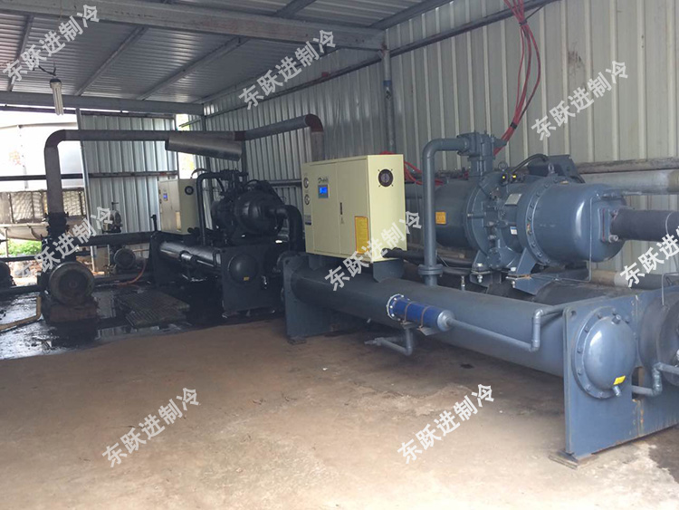 皮革廠螺桿式冷水機組